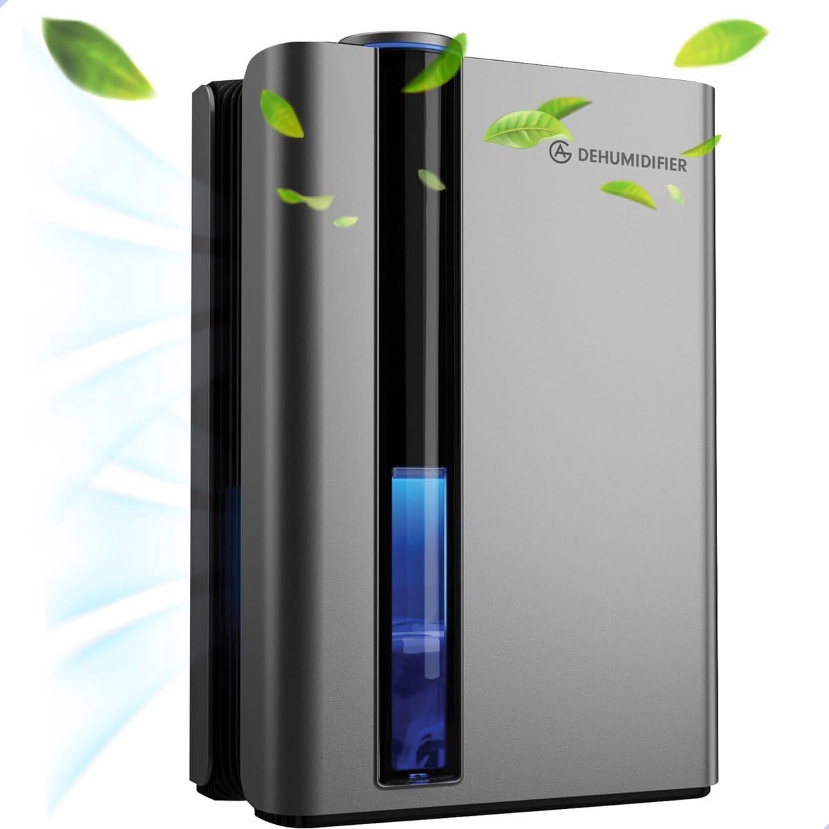 Bol.com AG330 Luchtontvochtiger en Luchtreiniger - Dehumidifier - Tot 1L Per Dag Ontvochtiging, 35m2 - Grote watertank 2.7L capa... aanbieding