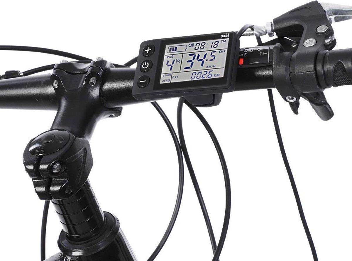 SVGCommerce - Motor Borstelloze Controller - LCD-scherm - Waterdicht en duurzaam - 24V-48V - Elektrische fiets controller kit - Geschikt voor diverse