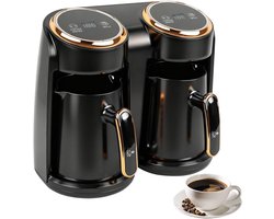 HEZIVO® Koffiezetapparaat met Thermoskan - Filterkoffie - Turks Koffie Apparaat - 600 W