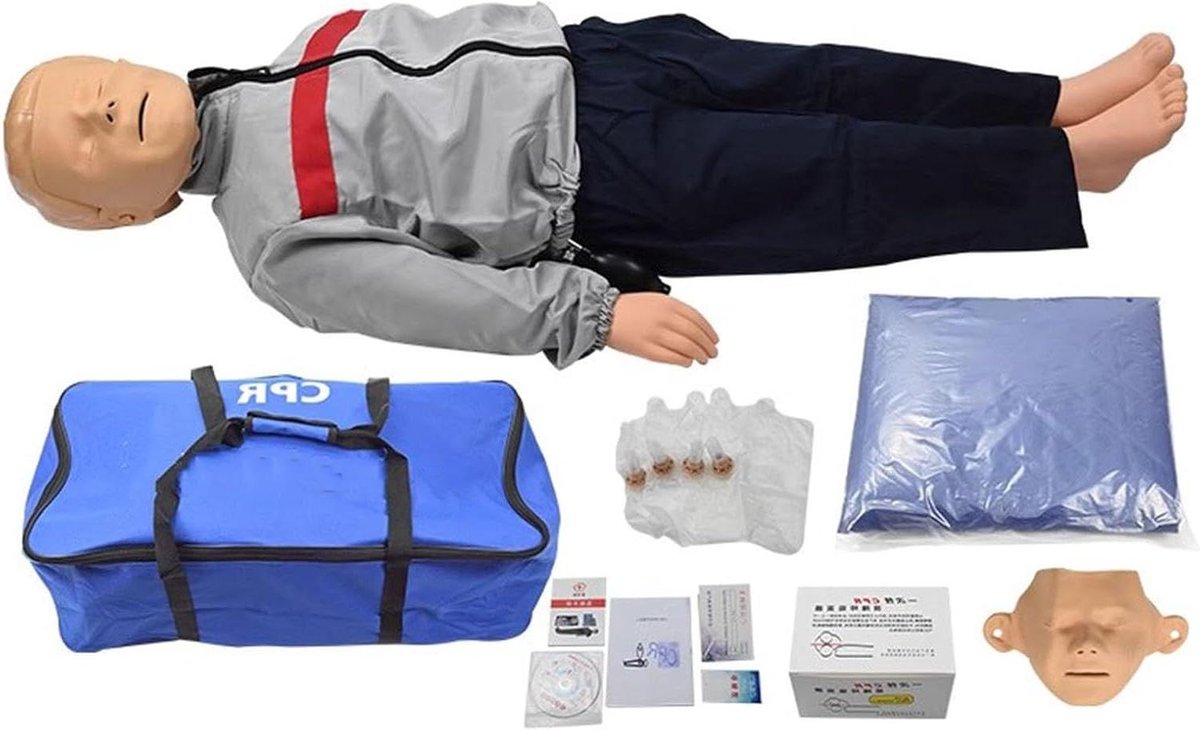 Reanimatie oefenpop - Kind model - EHBO training - Realistische anatomie - 100 cm - Niet gespecificeerd