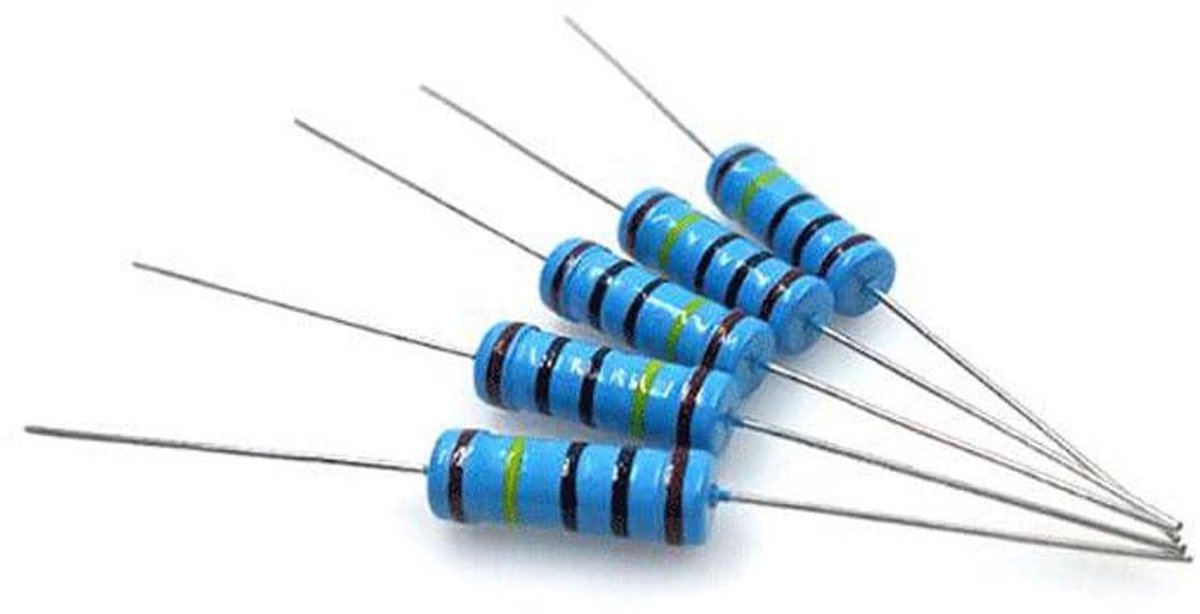 Metaalfilm Weerstand - Component - Elektronica Reparatie - 1% Tolerantie - 100K Ohm - Niet Van Toepassing
