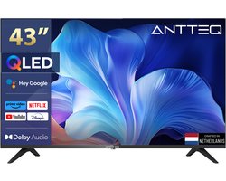 ANTTEQ Q43-AGU1.Q1 – 43 Inch 4K QLED Smart TV - VIDAA - Triple tune