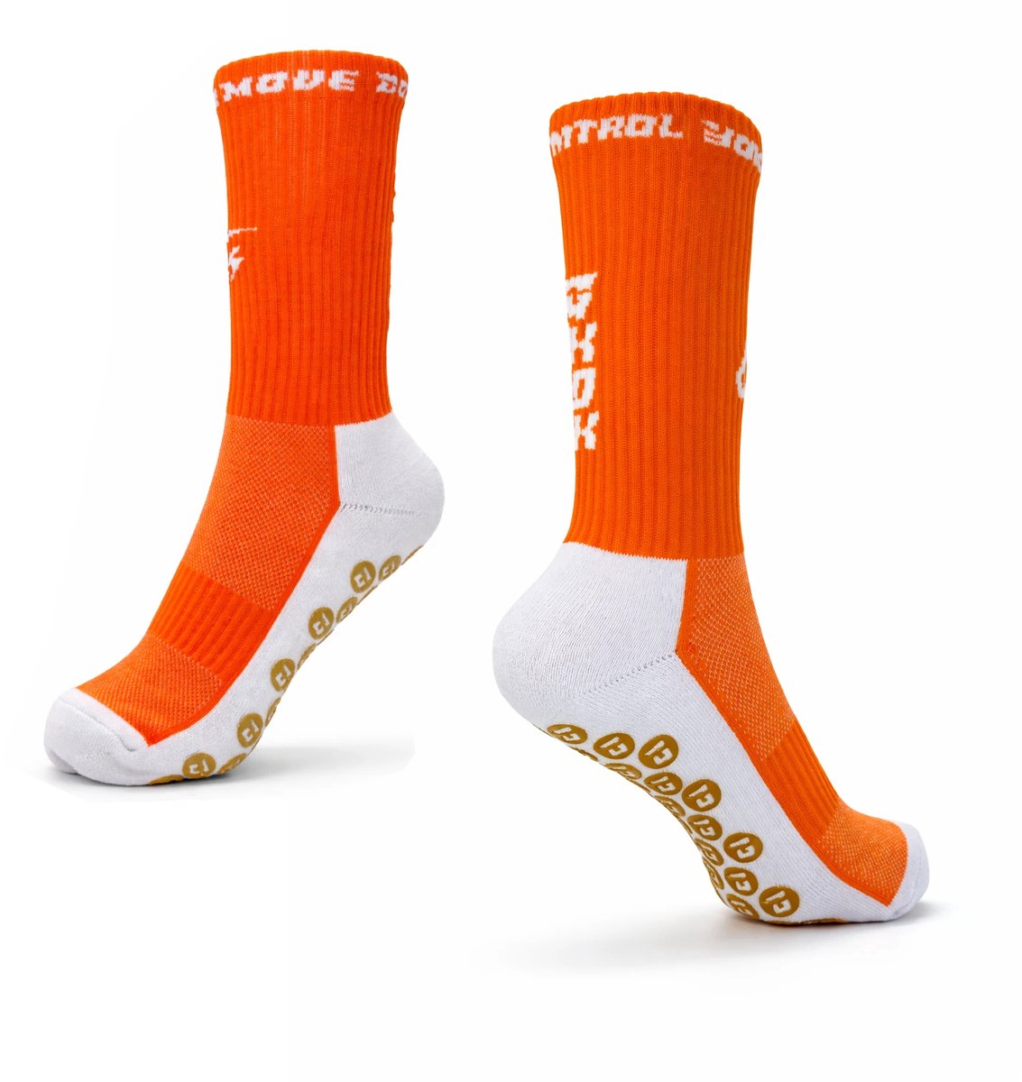 Gripsokken Voetbal Oranje - Voetbalsokken - Antislip Sokken - Maat 39-42 - GXOX