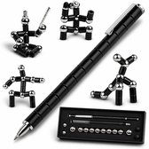Stylo Fidget magnétique multifonctionnel Caimco® - Stylo magnétique - Stylo à bille - Stylos Crushmetric - Stylo Jet Strato - Cadeau pour les amis