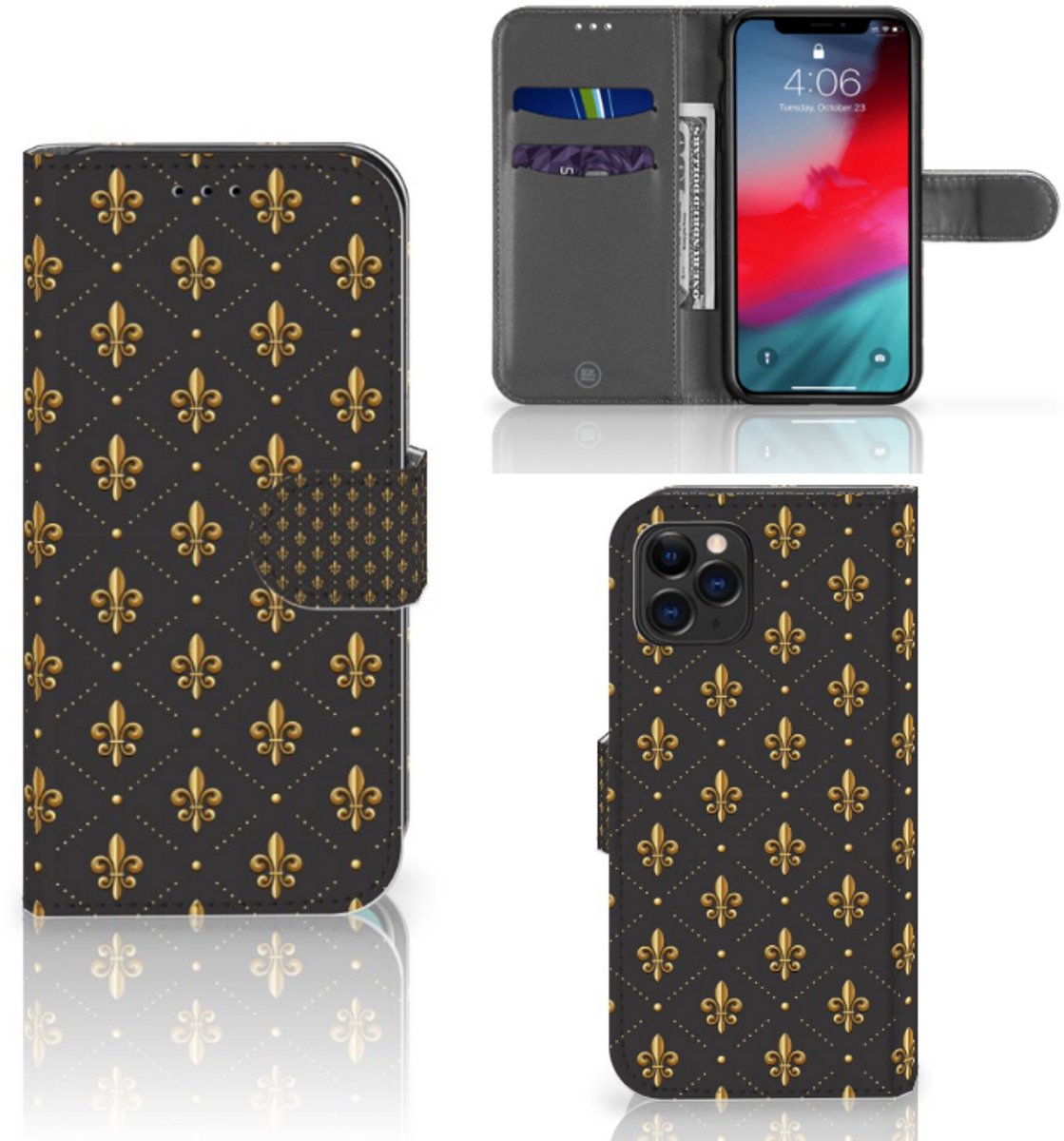 Apple iPhone 11 Pro Telefoon Hoesje Franse Lelie