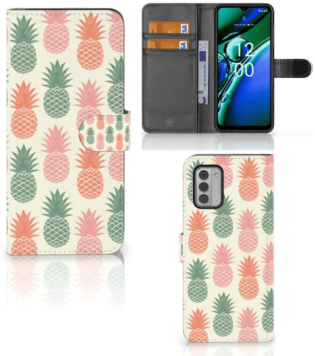 Nokia G42 Book Cover Ananas