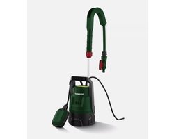 PARKSIDE® Regenwatertondompelpomp 400 W - Leveringspercentage: 4000 l/u - Opvoerhoogte: 13 m - Flexibel buiseinde met knikbeveiliging en afsluiter - Vlotterschakelaar voor automatische uitschakeling