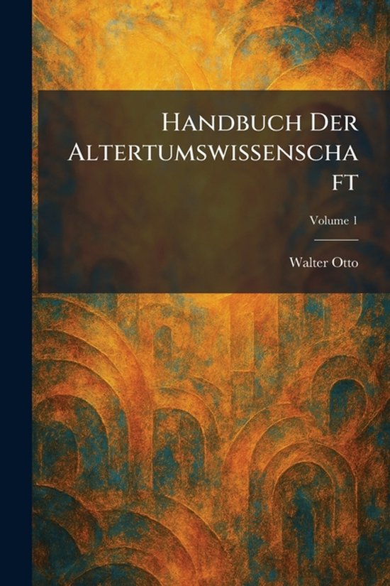 Handbuch der Altertumswissenschaft - cover
