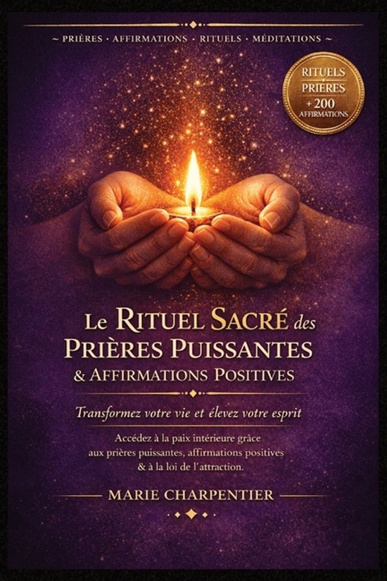 Le Rituel Sacré des Prières Puissantes & Affirmations Posi ... - cover