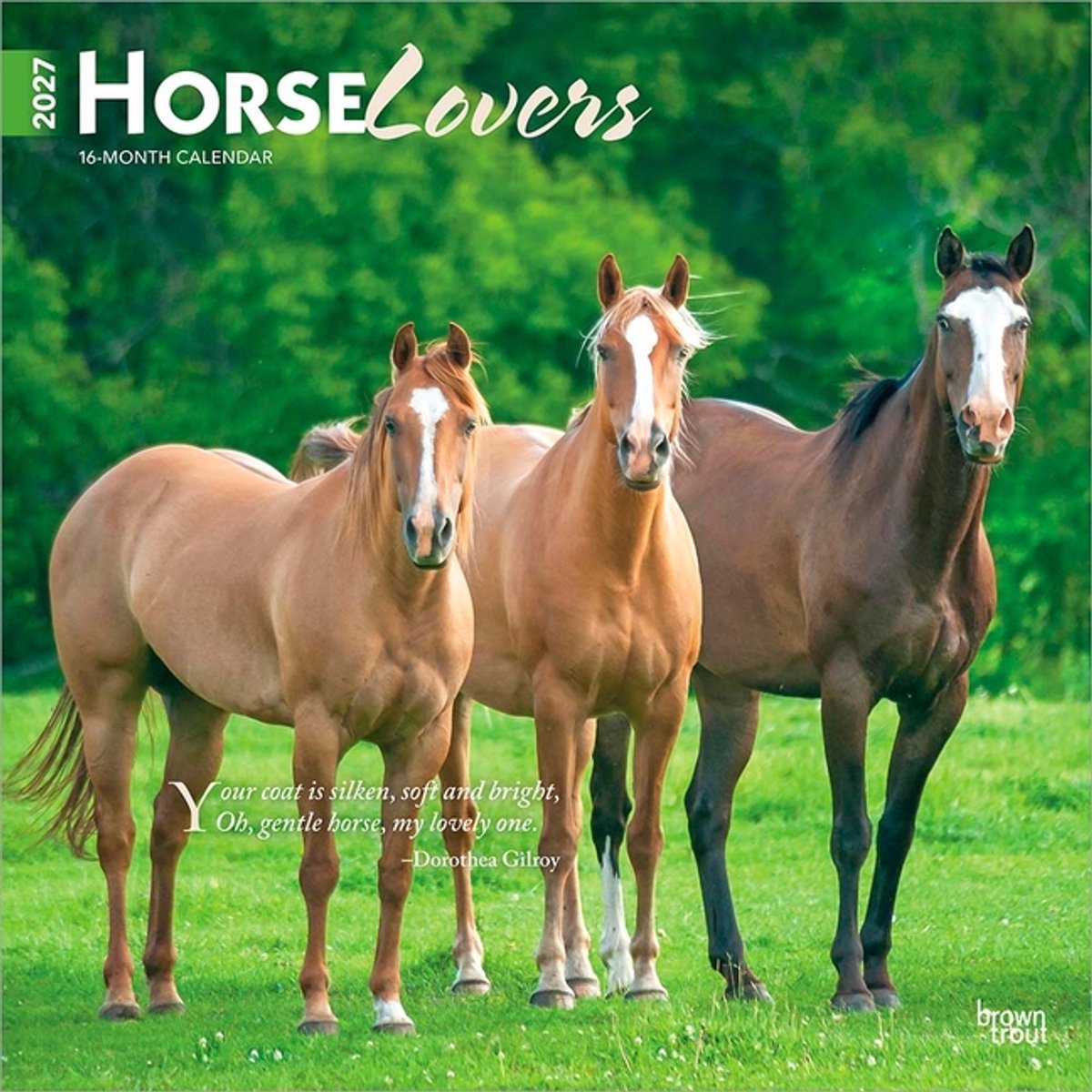 Horse Lovers Kalender 2027