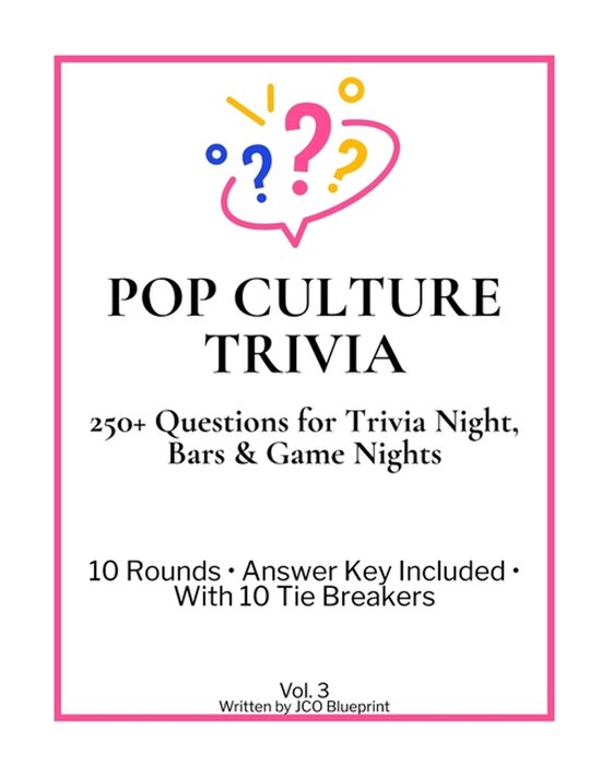 Pop Culture Trivia - cover