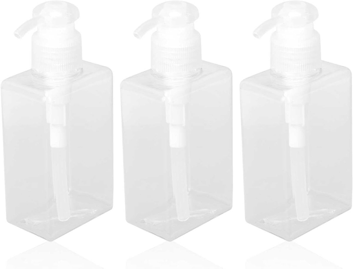 Set van 3 Lotion Dispensers - 150ml Pompbottles voor Zeep in Keuken en Badkamer, Ideaal voor Vaatzeep en Handzeep