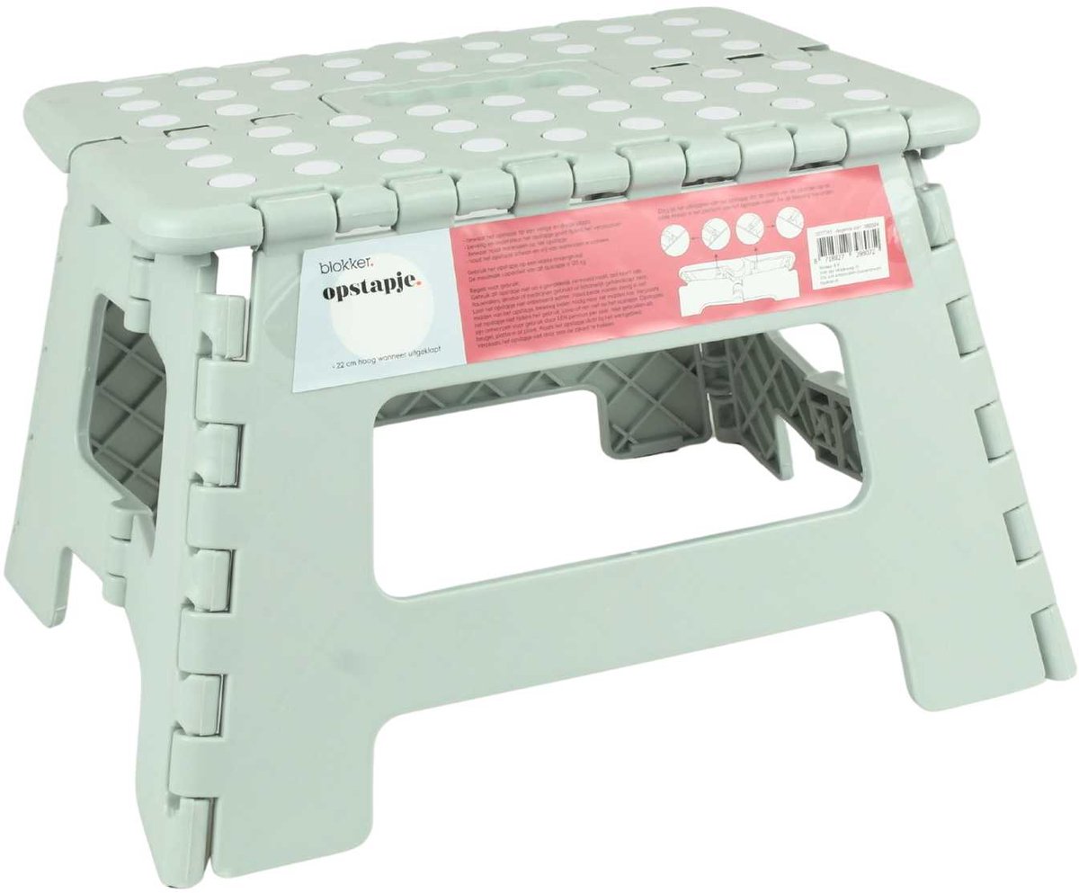 Blokker – Opstapje – 22cm – Max. 125kg – Groen