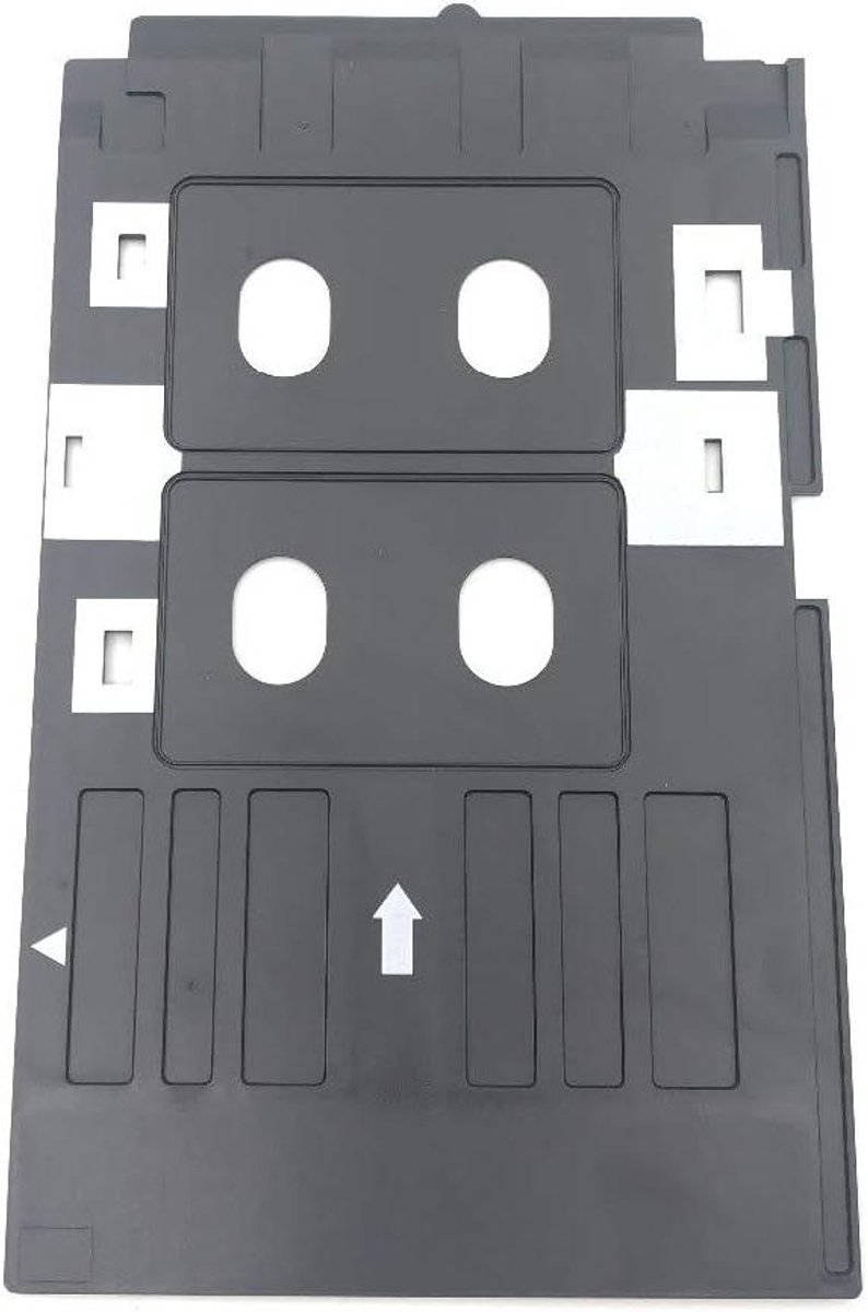 PVC Kaart Lade - ID Kaart Printer - Kaarten Bedrukken - Compatibel met Diverse Modellen - 1 stuk - Zwart