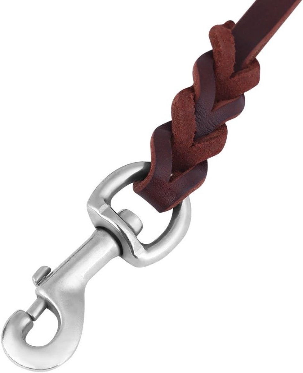 Geweven Hondenriem voor Training van Middelgrote en Kleine Honden, Stevige en Duurzame 1.2 Meter Lange Leash