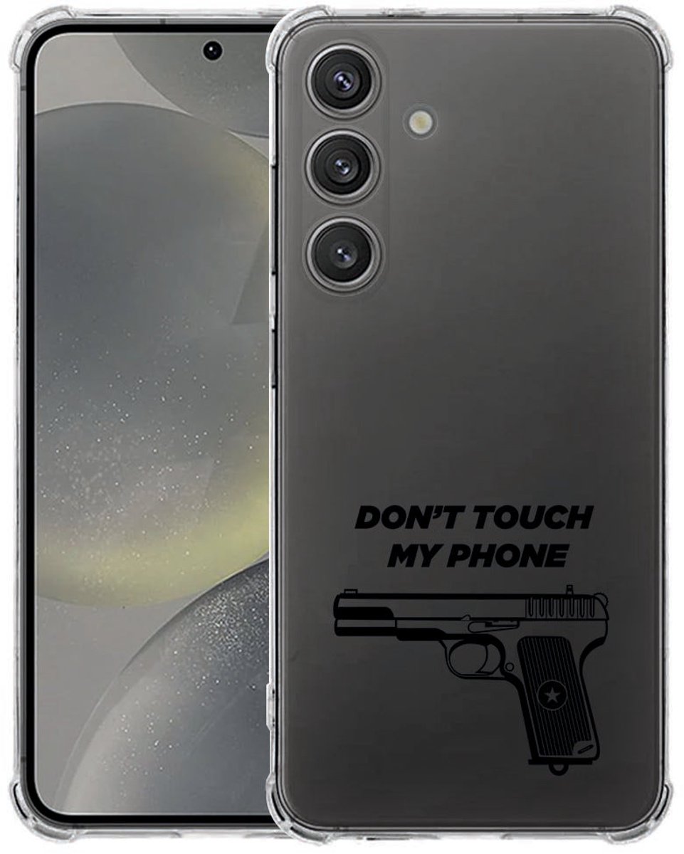 Samsung Galaxy S25 FE Hoesje - Pistol DTMP TPU Antishock