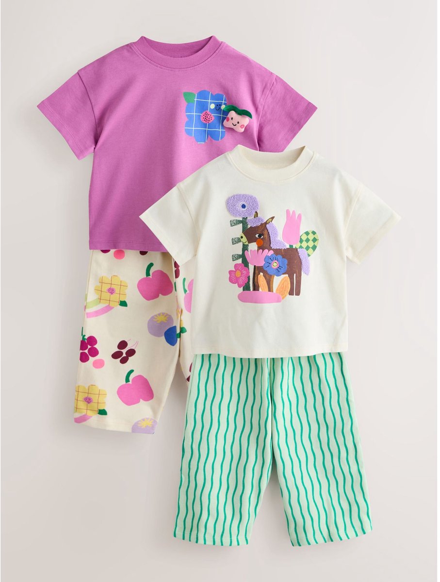 Next - Meisjes - Top & broek, set van 2 - Roze
