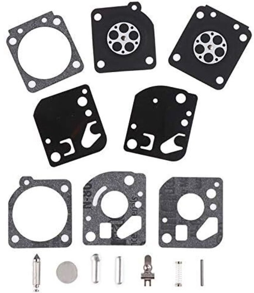 Reparatieset voor ZAMA RB-29 C1U carburateur met membraanpakking voor Ryobi en Homelite modellen.