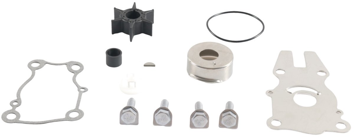 Reparatieset voor de impeller van de waterpomp van een buitenboordmotor - geschikt voor 63D-W0078-00 F40/F50/F60 - gemaakt van corrosiebestendige, zeer sterke materialen - eenvoudig te vervangen