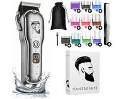 Sansbeauté Draadloze Tondeuse Barber Edition PRO - Waterproof