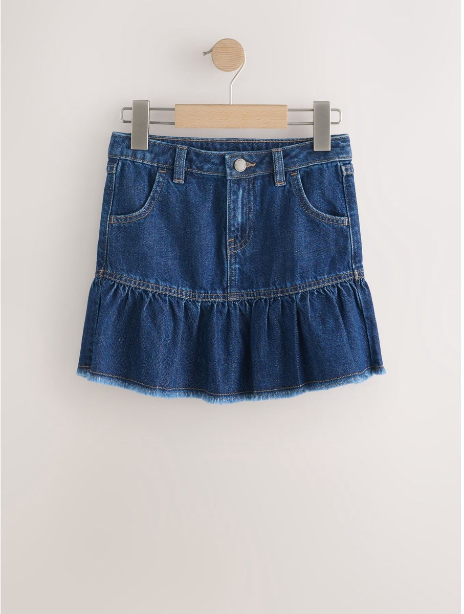 Next - Meisjes - Katoenen rok - Blauw