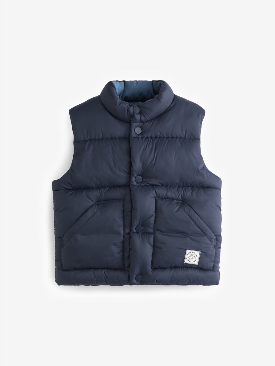 Gewatteerd gilet Marineblauw