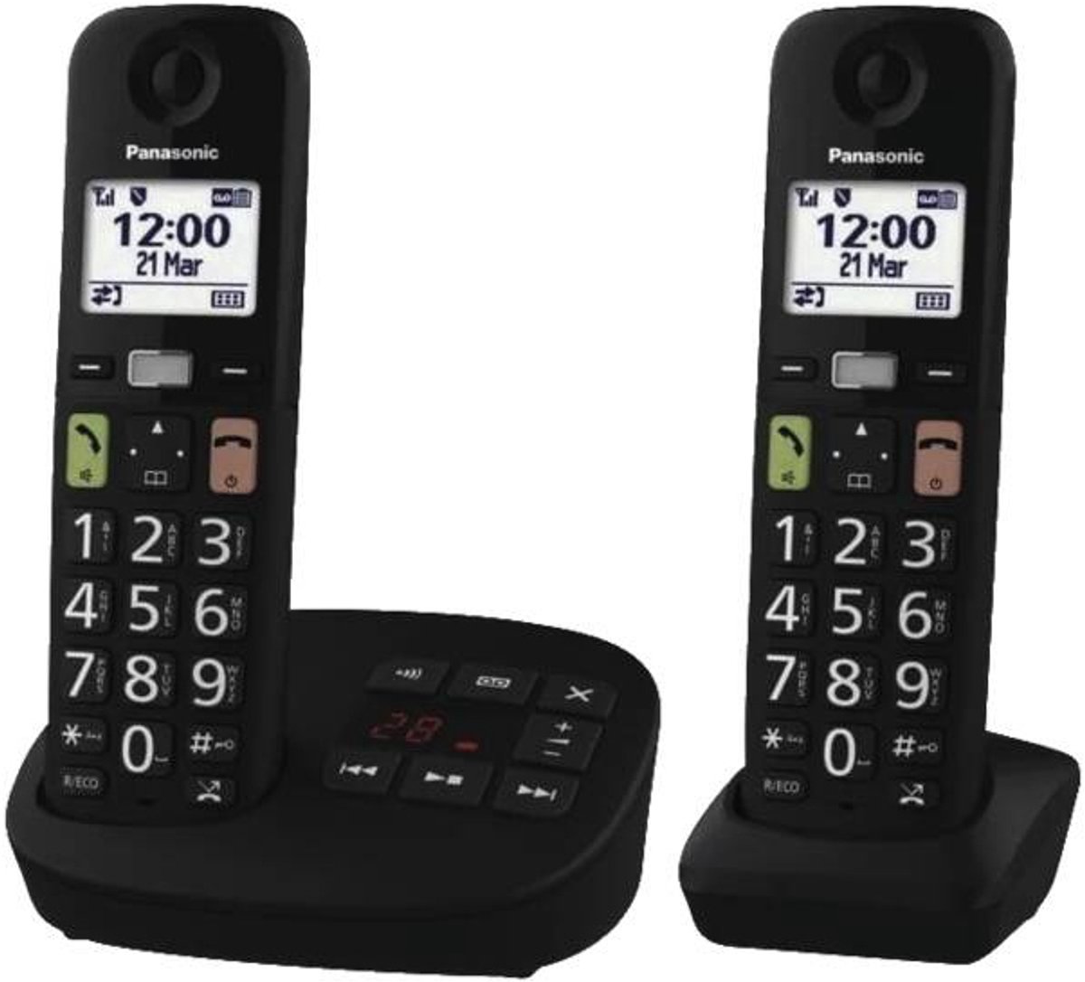 Panasonic KX-TGU132EXB Zwart