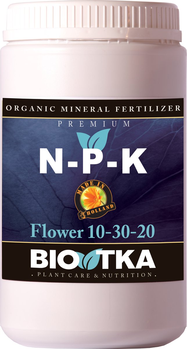 BioTka Microgranulaat NPK 10-30-20 Bloeifase 1 kg. Granulaat meststof voor Kamerplanten & Tuin - Bloemenvoeding - Kamerplanten voeding - Moestuin voeding - Bloeivoeding - Gazon meststof - Biologische Plantenvoeding - Snelle Groei & Sterke Wortels