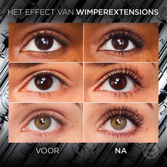 L'Oréal Mascara Extensionist Telescopic Washable Black 9,9 ml