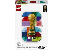 LEGO Editions FIFA World Cup 2026 Officieel Logo Voetbal Wereldbeker Bouwpakket - 43032