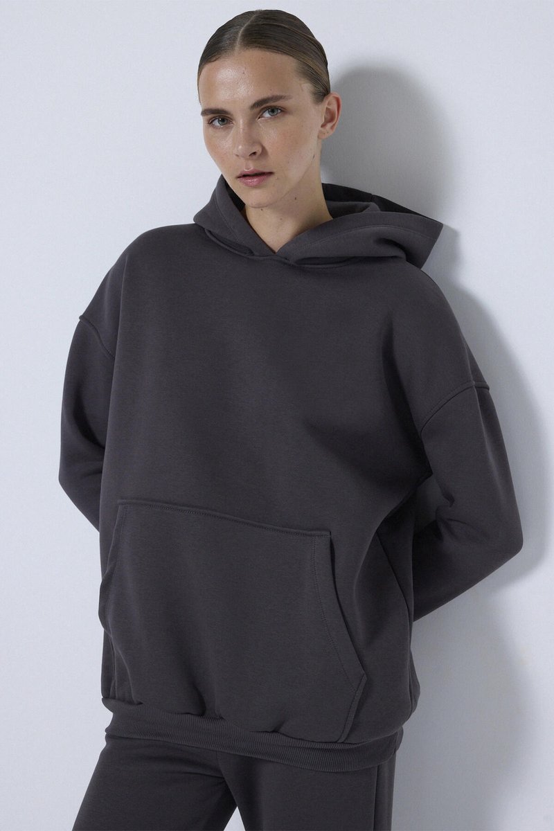 Touché Privé - Hoodie en jogger set - Antraciet - Dames