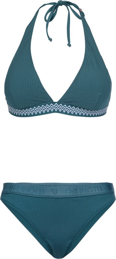 Brunotti - Relay-Rib - Bikini Set Mediterranea - Dames - Triangel Bikini Set - Medium Bedekking - 38