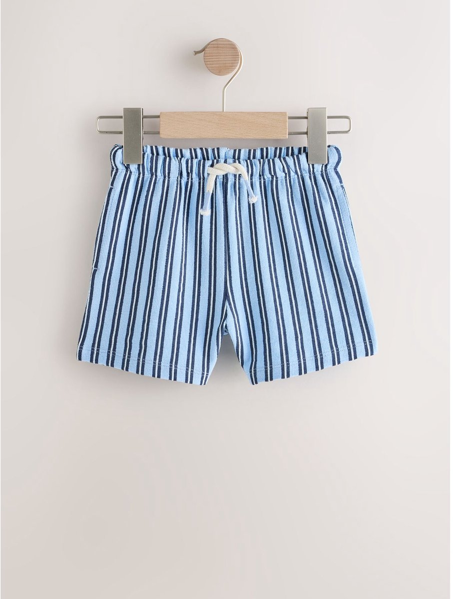Next - Jongens - Short met textuur - Blauw