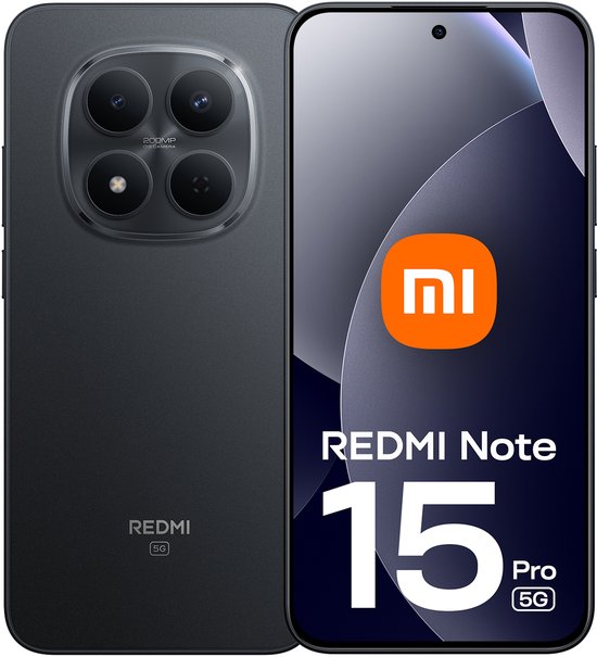 Smartphone-REDMI Note 15 Pro 5G-8GB+256GB-Zwart | bol