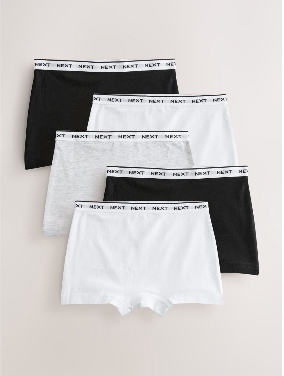 Next - Meisjes - Short Briefs 5 Pack - Wit