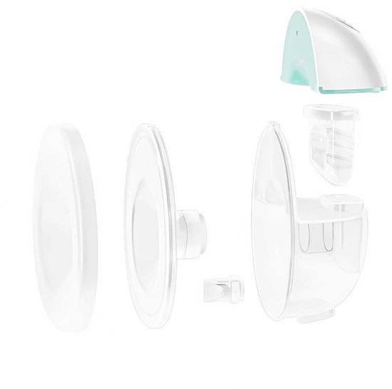 Youha Evera Ventielen Set 2 Stuks - Origineel Onderdeel Borstkolf - BPA-vrij - Vervanging voor Optimale Zuigkracht van Youha — afbeelding 2