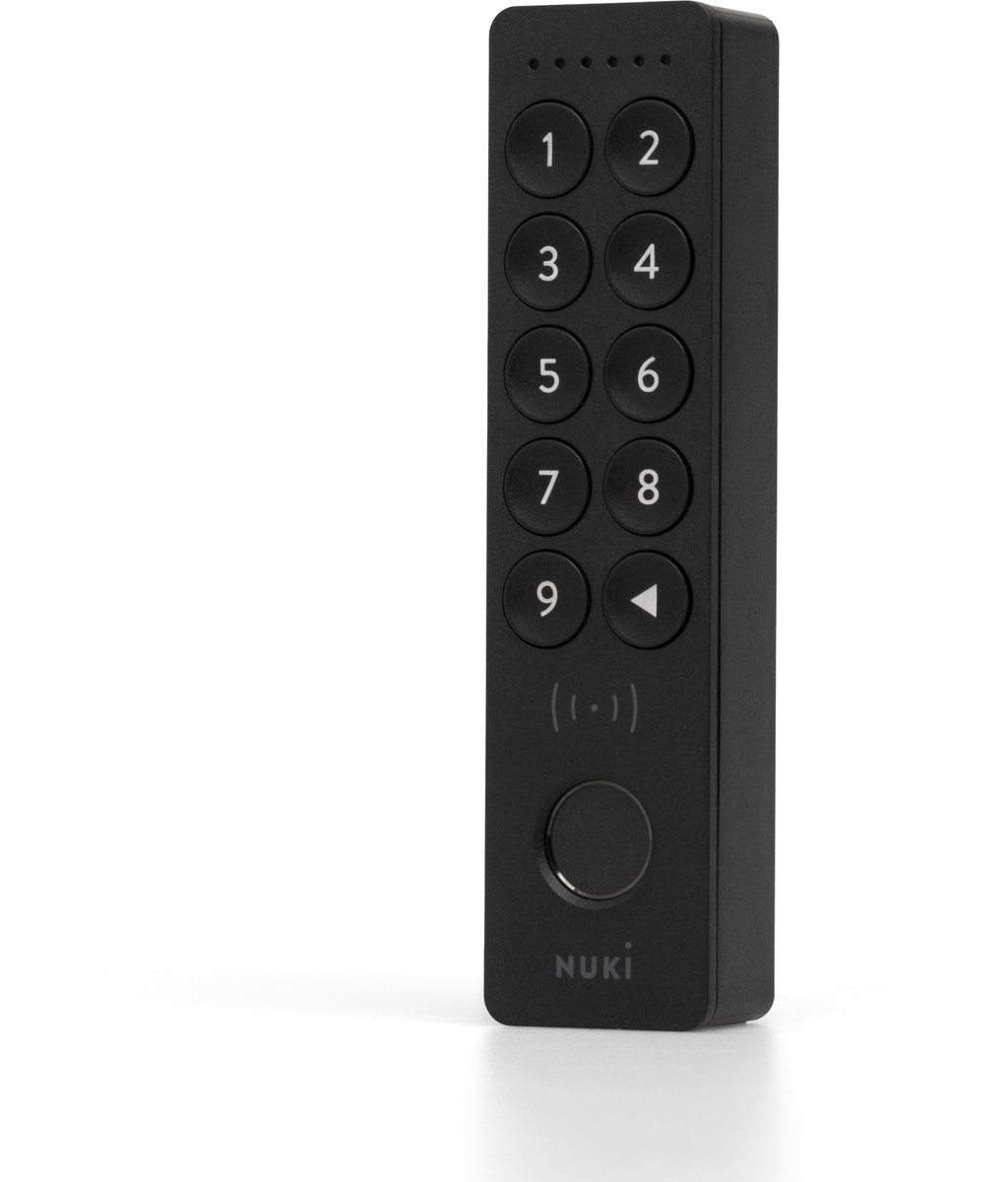 Nuki Keypad 2 NFC - Keypad voor Slim Deurslot - Vingerafdruk, Toegangscode & NFC - Tap to Unlock - Voor Nuki Smart Lock Ultra, Pro en Go