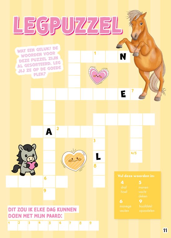 Penny Puzzelpret 3 - Puzzelboek Kinderen - Puzzelboek - Puzzelboeken - Sudoku Kinderen - Paarden Spullen - Vakantieboek - Paardencadeaus - Zomerboek - Puzzelen - Puzzels - Puzzel boek - Speelgoed - Creatief - DIY - Breinbreker - Doeboek Meisjes