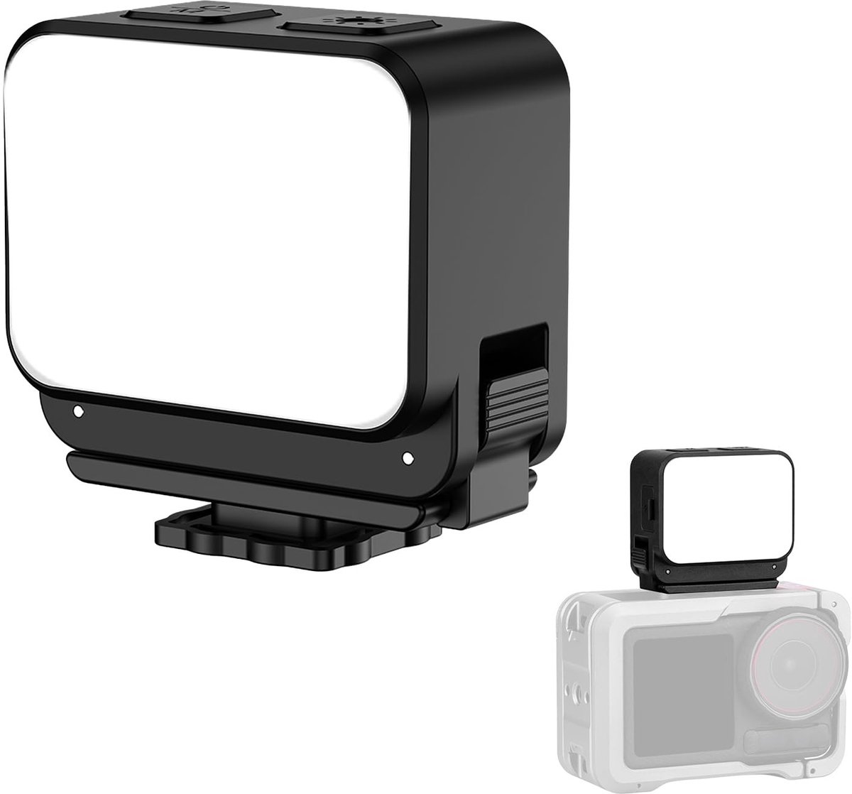 Magnetische Vullicht voor DJI Osmo Pocket - 4 Helderheidsniveaus, 3 Kleuren, Lichtgewicht en Oplaadbaar