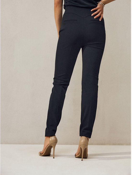 Next - Dames - Gemodelleerde broek in militaire stijl - Blauw