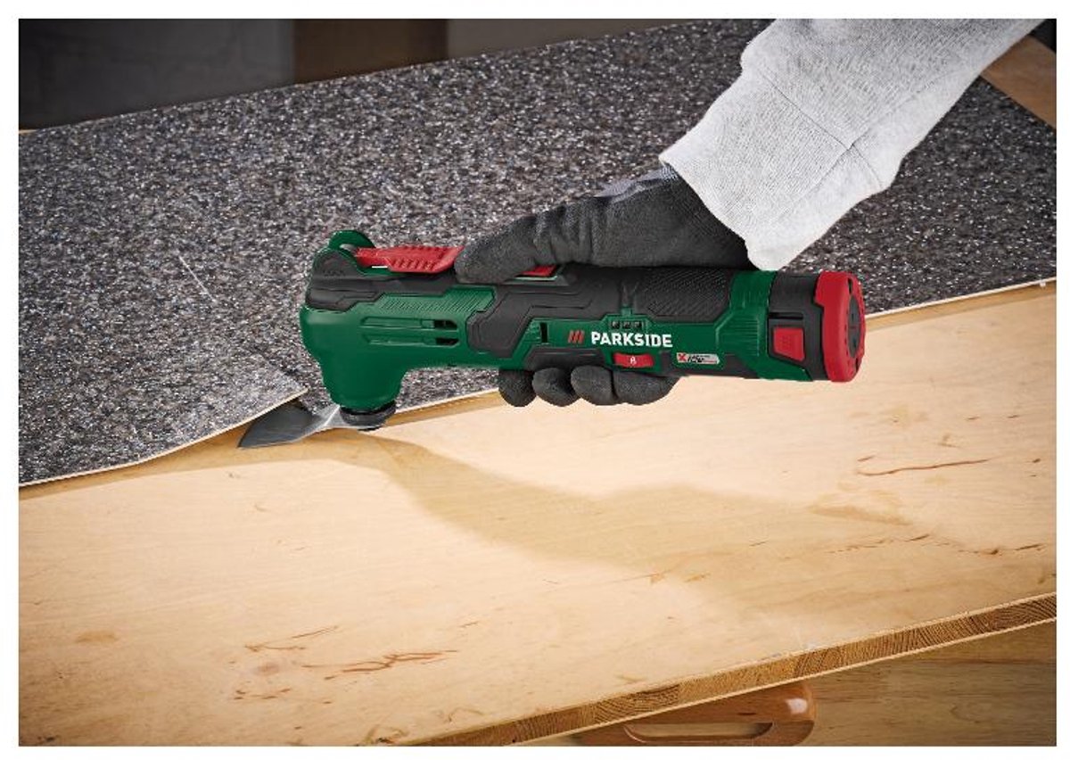 Parkside 12V Multitool: oscillatietool zonder accu thumbnail 2