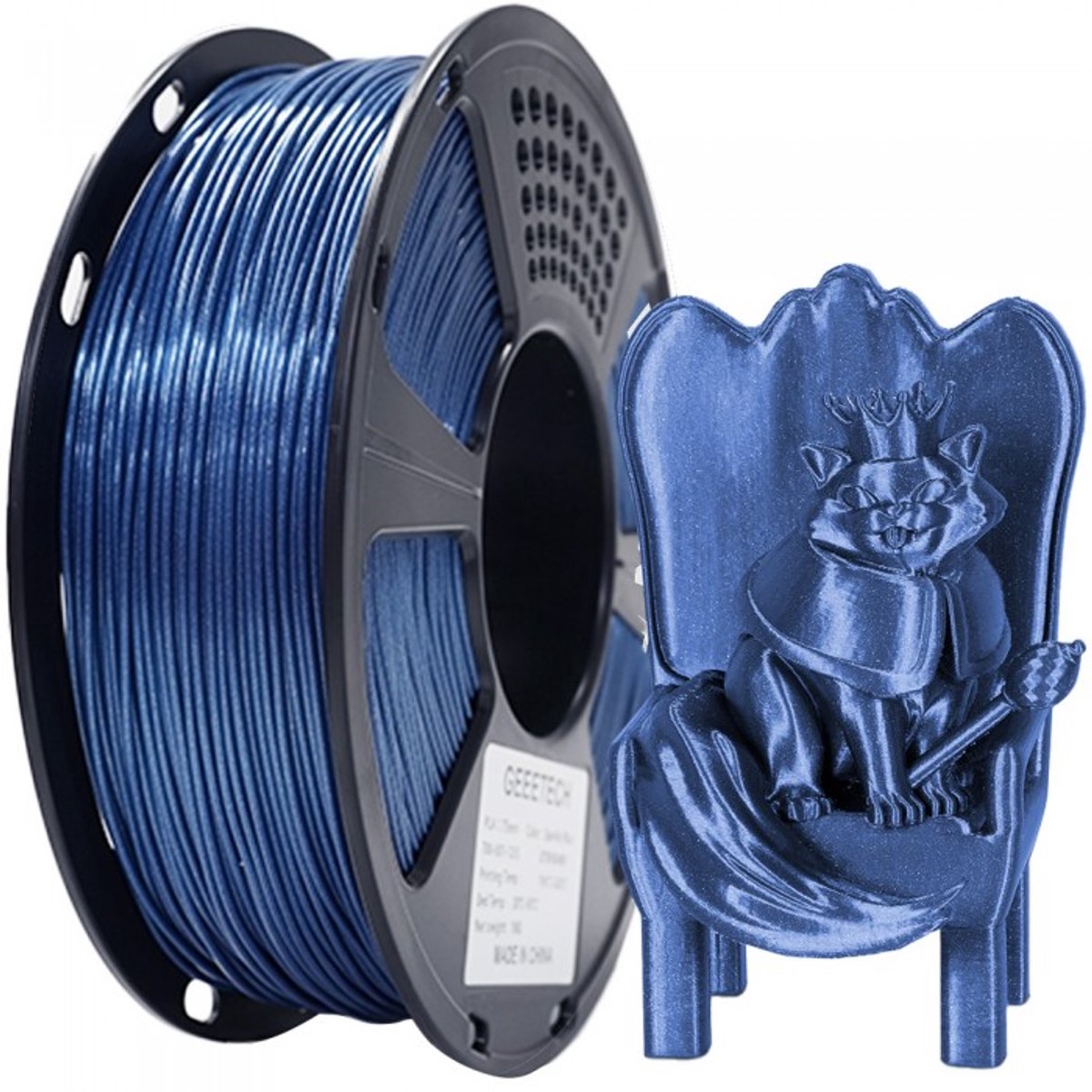 Geeetech - PLA Sparkly Blue (1.75mm - 1kg)