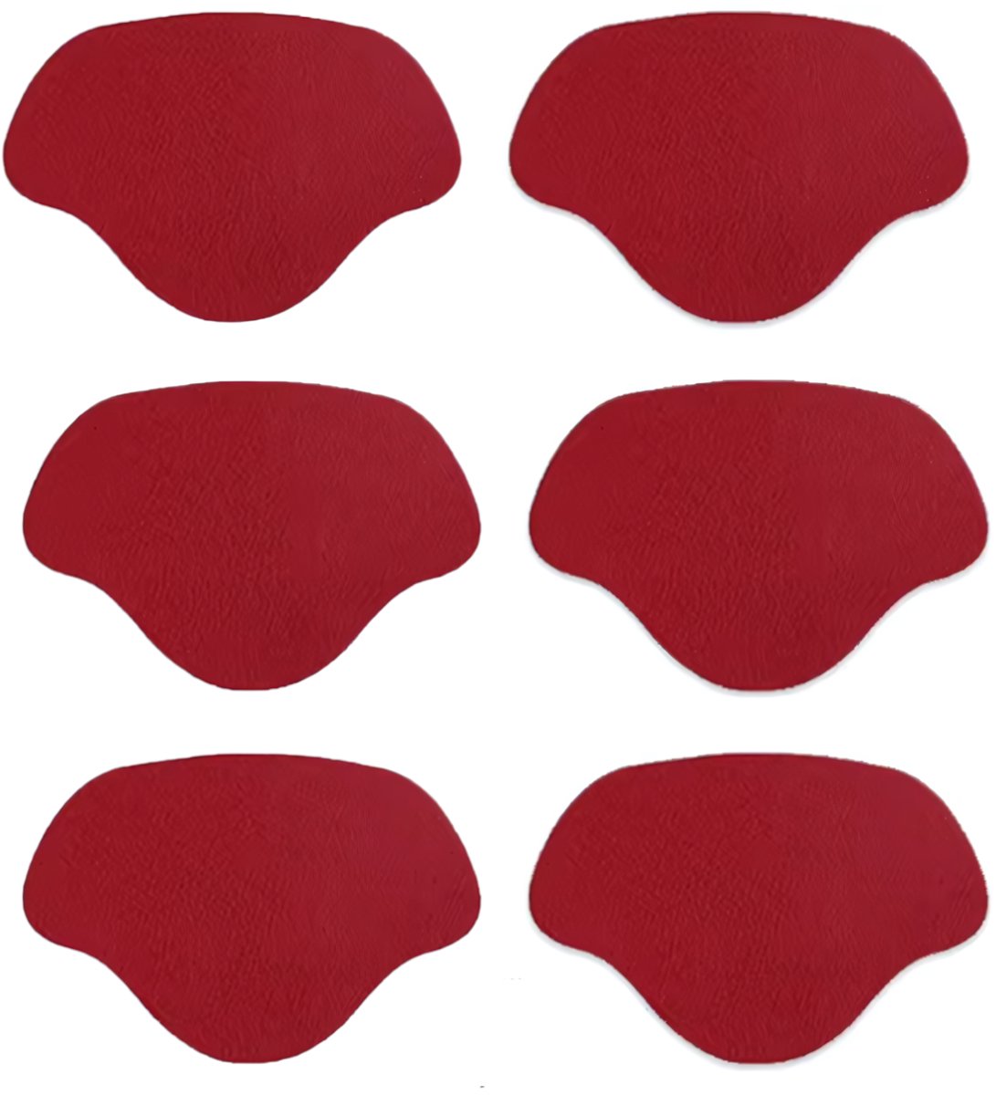 The Kicks Don Sneaker Hiel Reparatie Kit - Rood - 6 Stuks - One Size