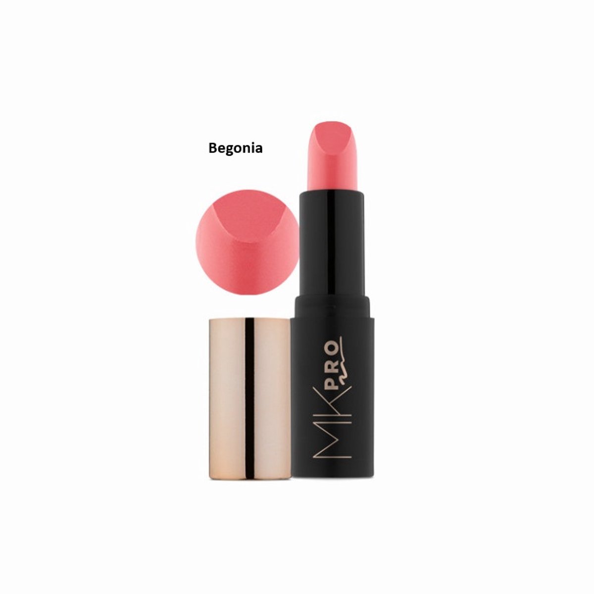 NioBlu - MKpro - Hydrating - Lipstick - SPF 15 - Begonia