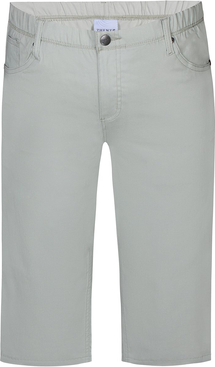 Zhenzi Twist 189 - Twist Fit Bengaline capri Sea Foam maat 40