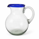 Azul Viento Authentieke Mexicaanse Karaf voor waterglazen – 2,5 L - Glazen Waterkan