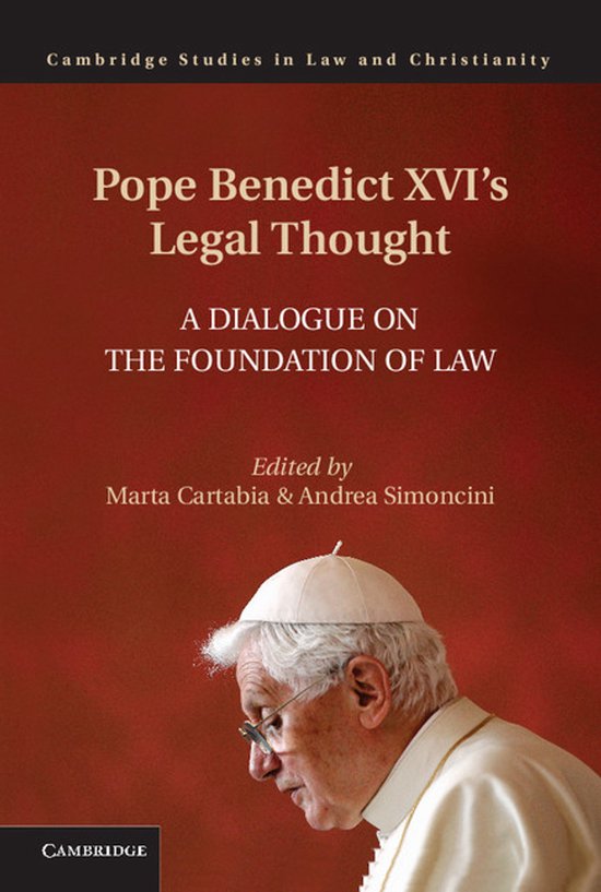 Pope Benedict XVI's Legal Thought - cover