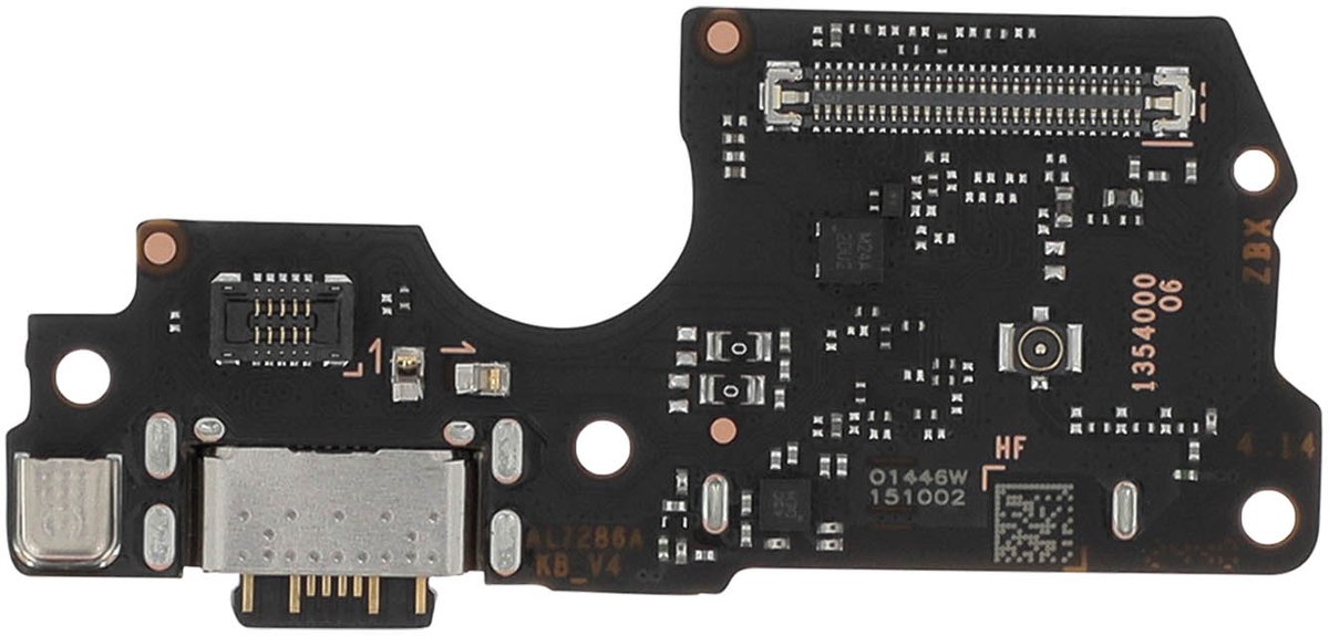Xiaomi, Vervangende USB-C Oplaadconnector Service Pack voor Redmi Note 14 Pro 4G, Zwart