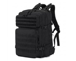 Rugzak Dames & Heren voor Fitness & CrossFit – Backpack - Sporttas - Militaire Army Bag - Sport Tas – 45 Liter - Zwart
