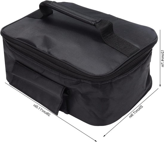 Draagbare 12V Voedselwarmer voor Auto en Reizen - Compacte Elektrische Lunchbox — afbeelding 3